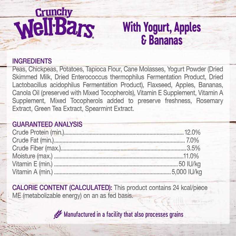 Wellness Crunchy Wellbars Dog Treats - Pet Supplies online store