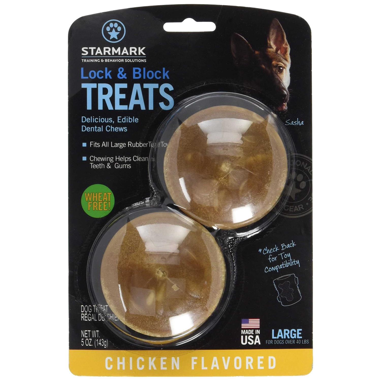 Starmark Lock and Block Treats Chicken Flavor - Pet Supplies online store