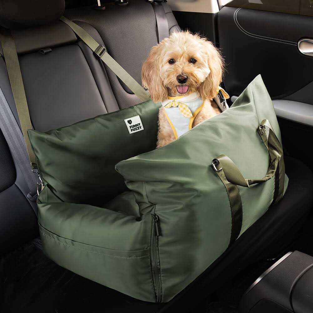 Funnyfuzzy Dog Car Seat Bed First Class - Pet Supplies online store