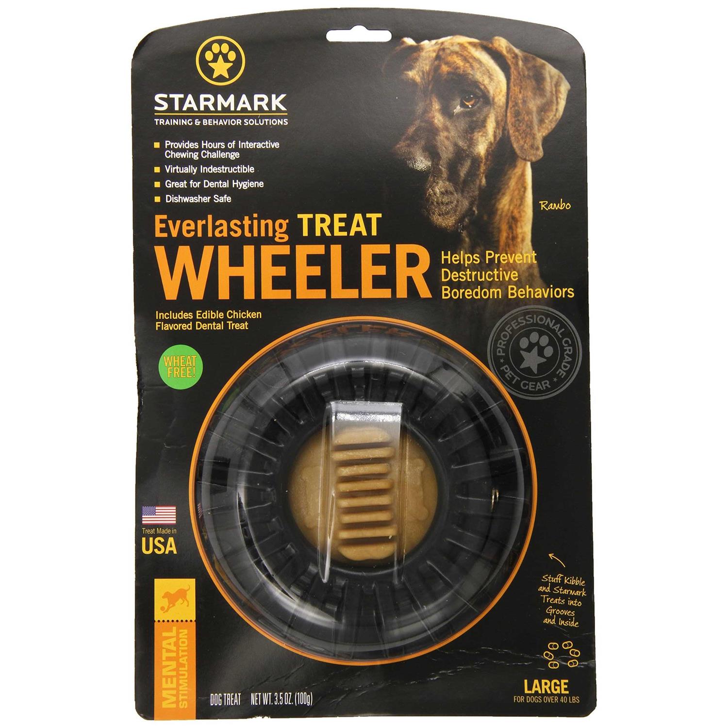 Starmark Everlasting Treat Wheeler - Pet Supplies online store