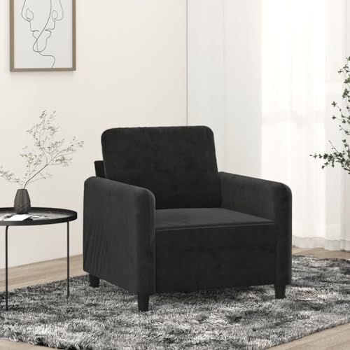 3-Seater Sofa,Upholstered Sofas,Modern Sofas,Living Room Furniture Sets,Seating Furniture,Centre Sofas,for Living Room Bedroom,Apartment,Office Black 70.9