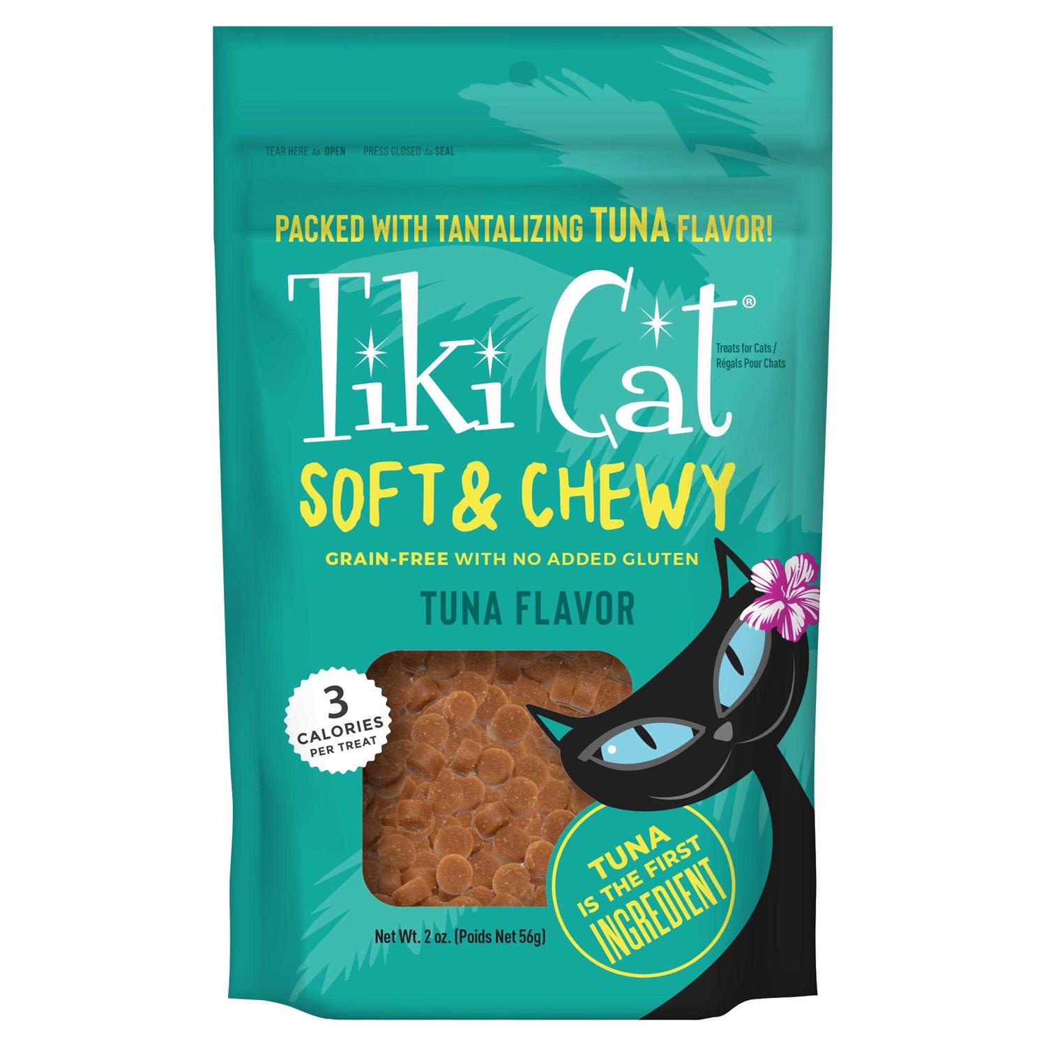 Tiki Cat Soft & Chewy Cat Treats Tuna - Pet Supplies online store