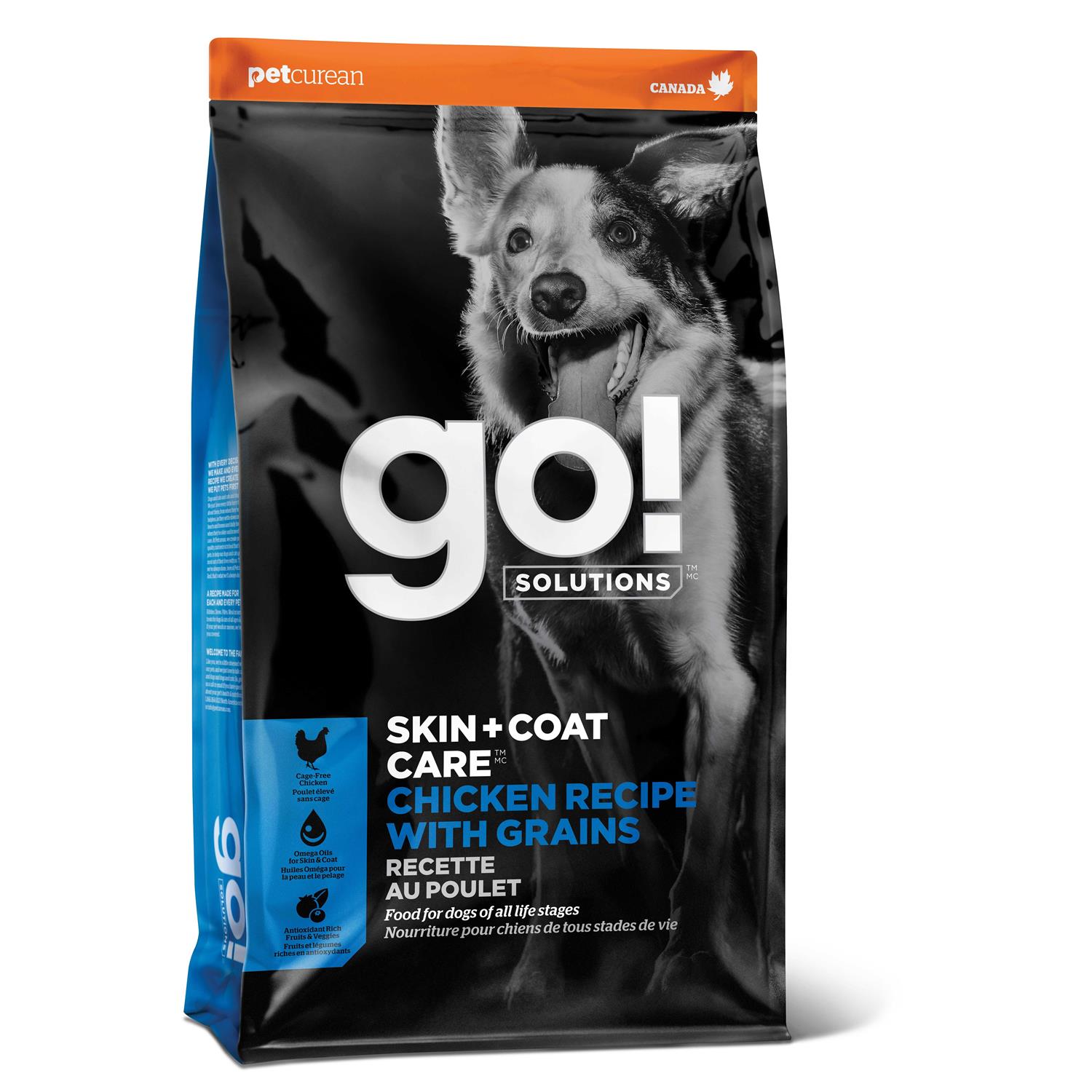 Go! Solutions Skin + Coat Care Chicken Recipe Dry Dog Food - Pet Supplies online store