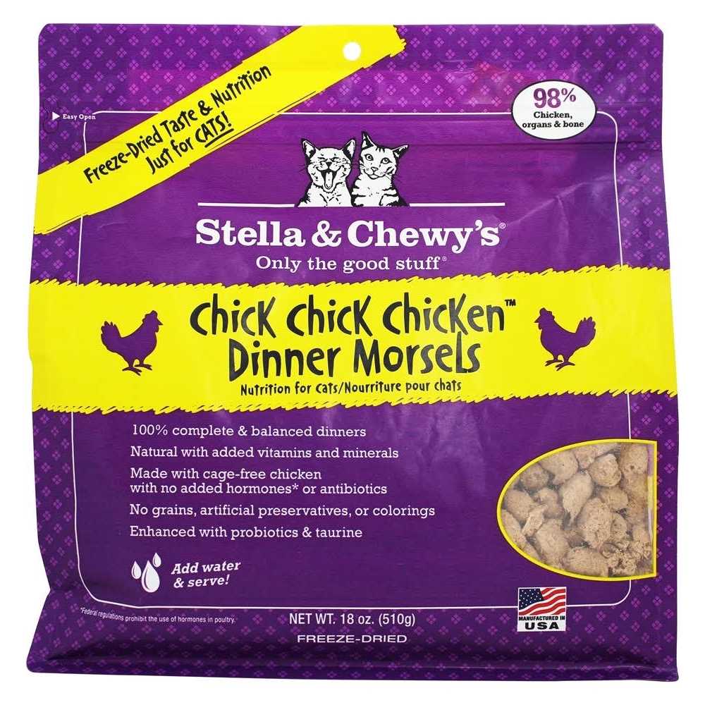 Stella & Chewy's Chick Chick Chicken Dinner Freeze-Dried Cat Food - Pet Supplies online store