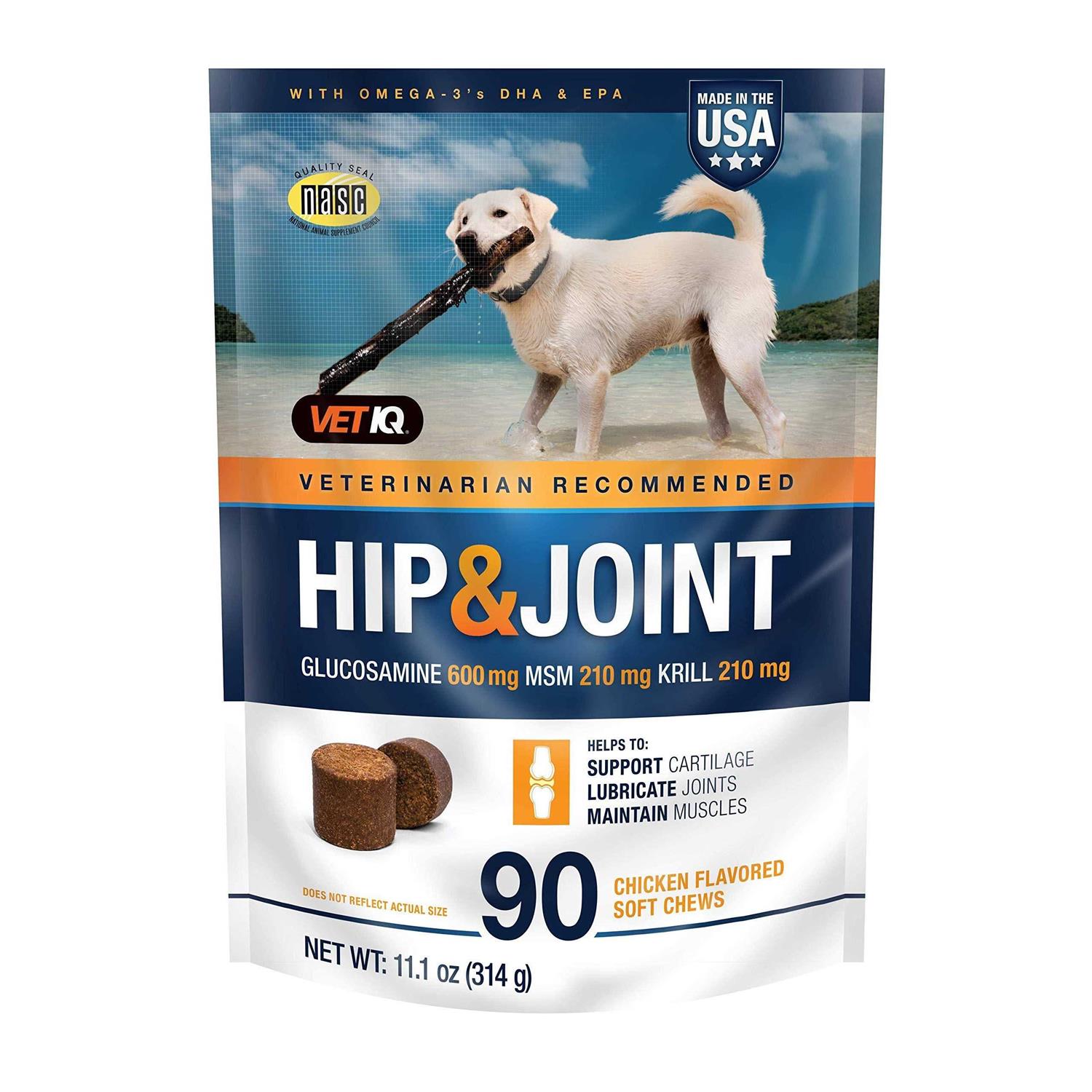 VetIQ Hip & Joint Chews for Dogs - Pet Supplies online store