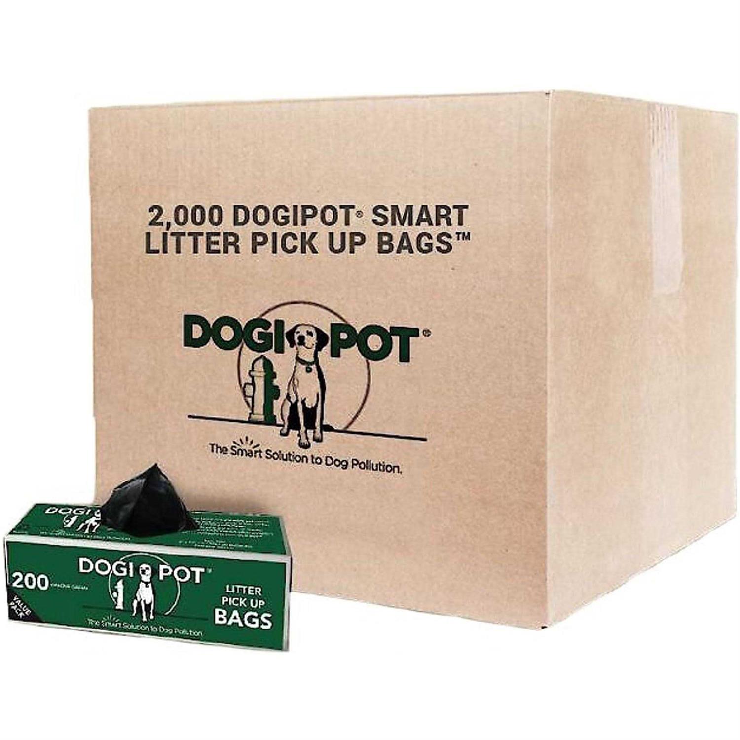 Dogipot 1402-10 10 Roll Case Litter Pick Up Bag Rolls - Pet Supplies online store