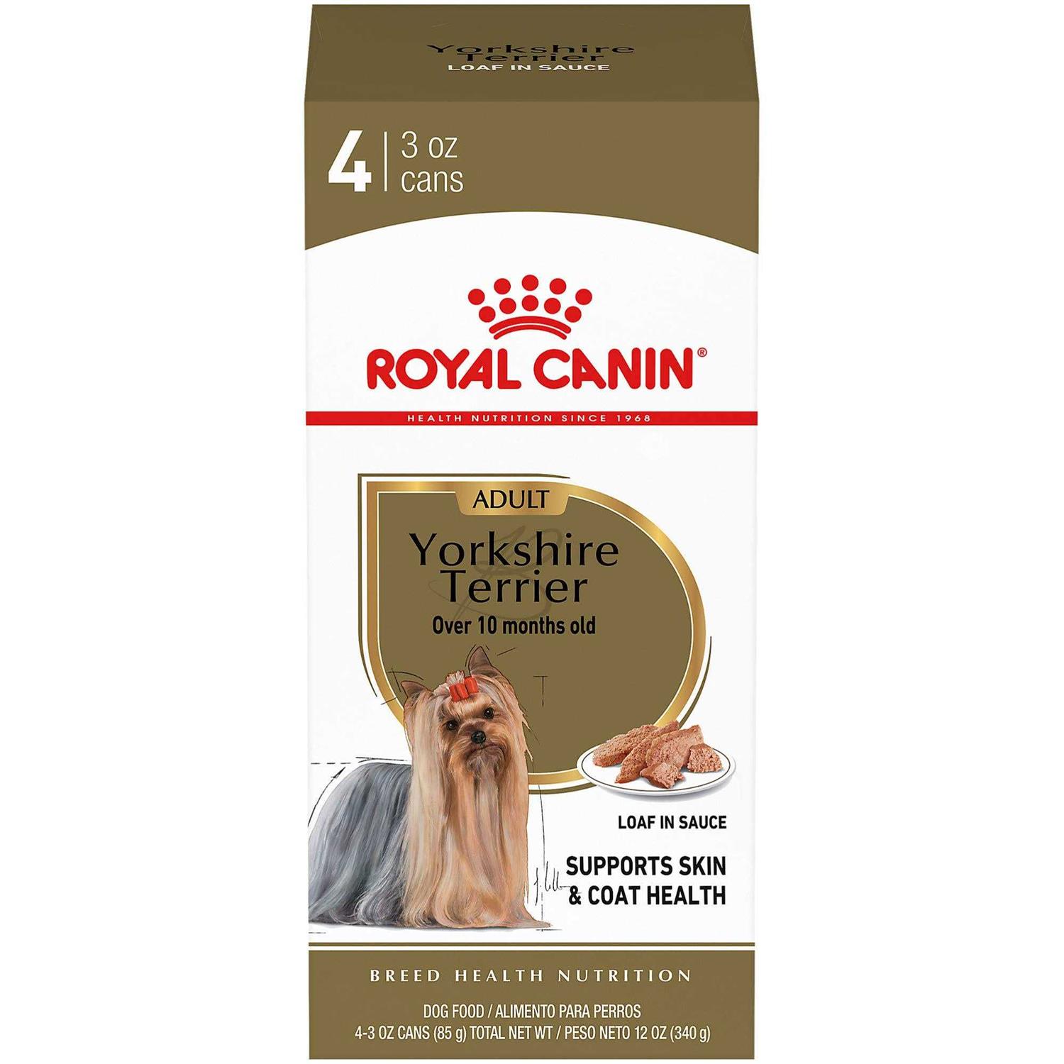 Royal Canin Breed Health Nutrition Yorkshire Terrier Adult Wet Dog Food – - Pet Supplies online store