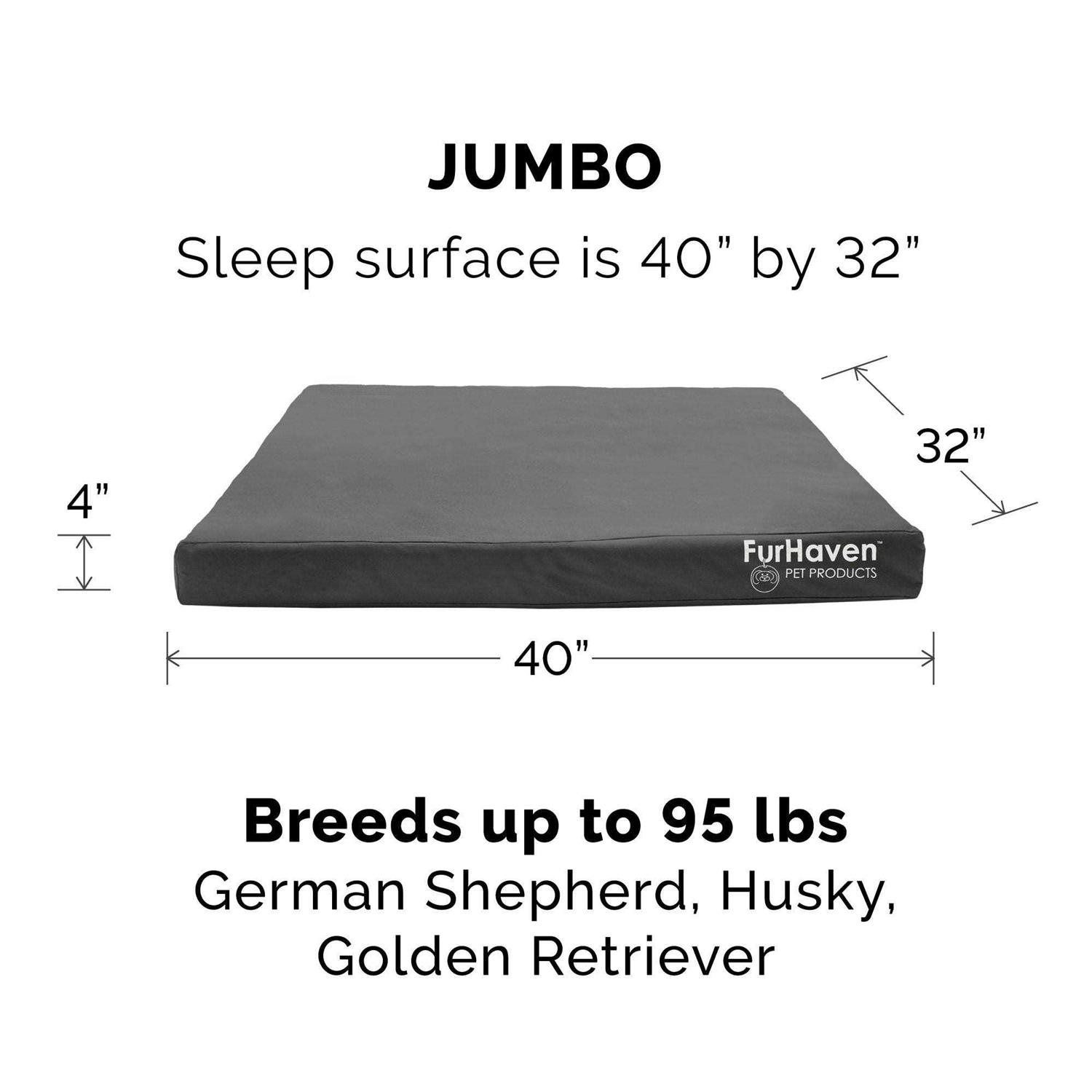 FurHaven Deluxe Dog Bed Indoor/Outdoor - Pet Supplies online store