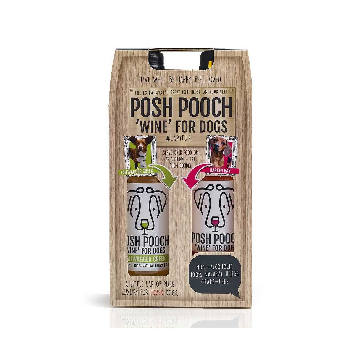 American Pet Supplies Posh Pooch Dog Wine Duo Pack - Pet Supplies online store