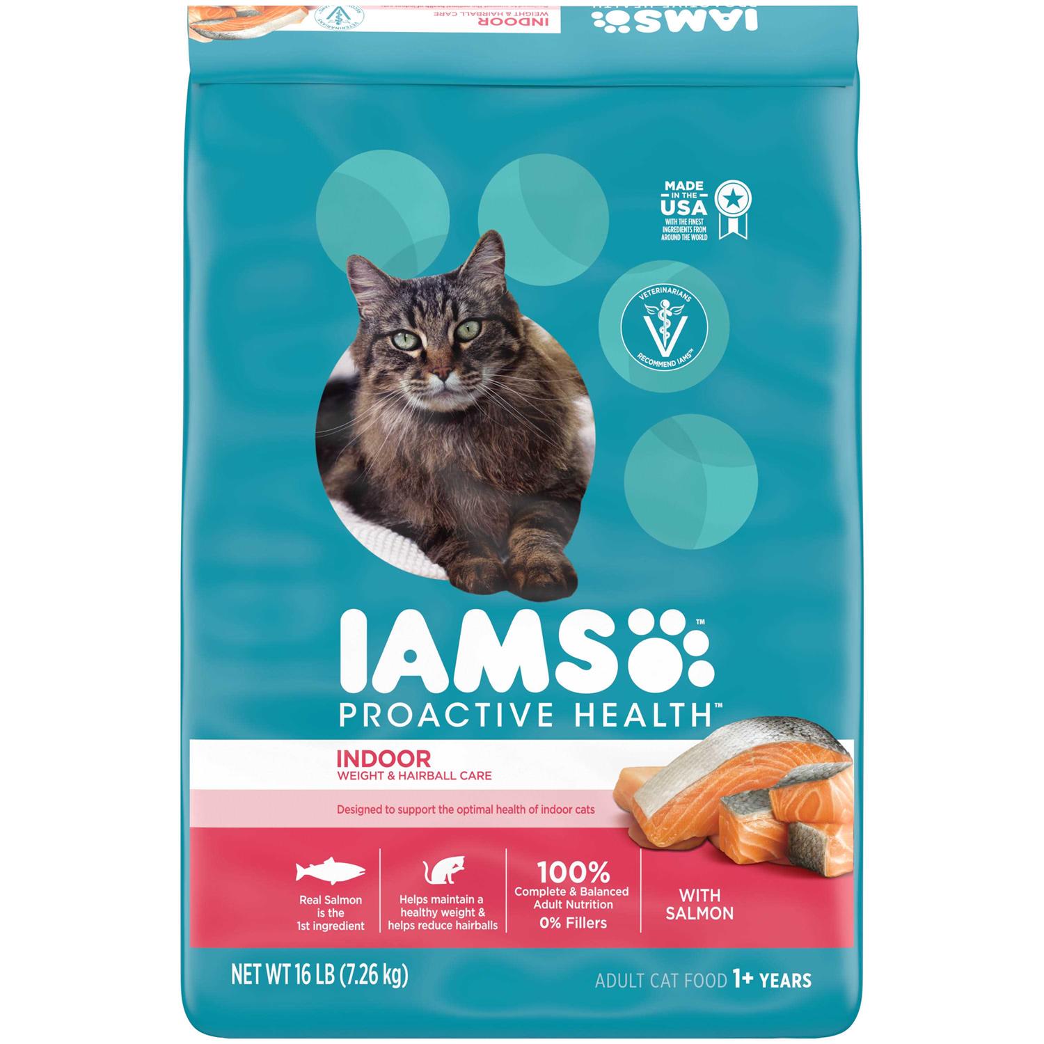 Iams Proactive Health Care Salmon Adult Dry Cat Food - Pet Supplies online store