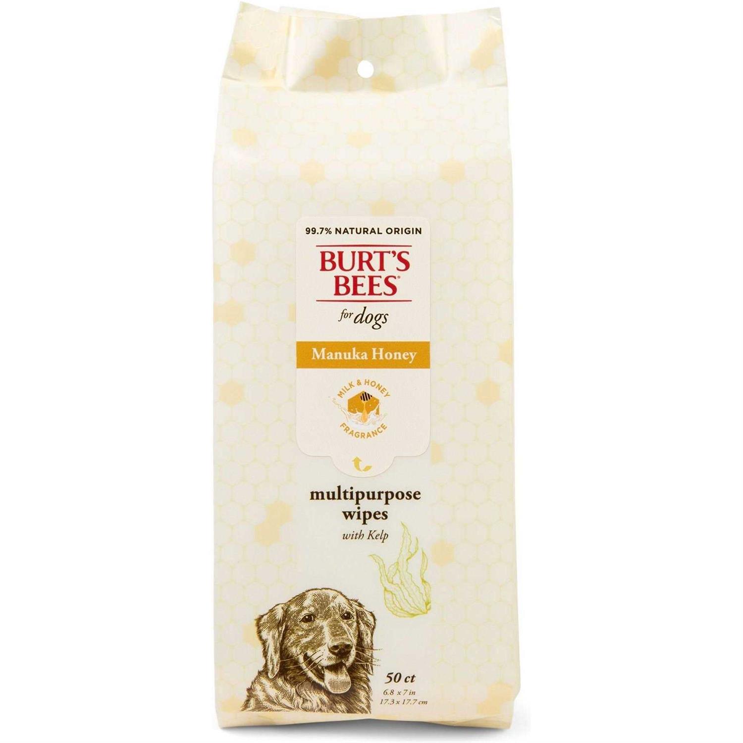 Burt's Bees Manuka Honey Multipurpose Wipes with Kelp - Pet Supplies online store