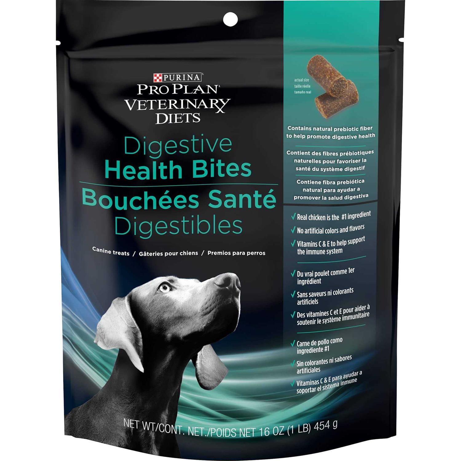 Purina Pro Plan Veterinary Diets Digestive Health Bites Dog Treats - Pet Supplies online store
