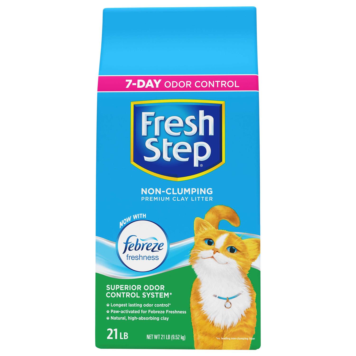 Fresh Step Premium Non-Clumping Clay Cat Litter - Pet Supplies online store