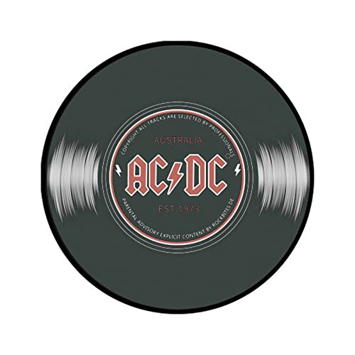 Heavy Duty Non Slip Doormat for Front Door Entance Front Welcome Mats for Home Entrance Record Funny Print Door Mats for Indoor Outdoor, Garden, Bathroom Deals Today 2024 24x24IN