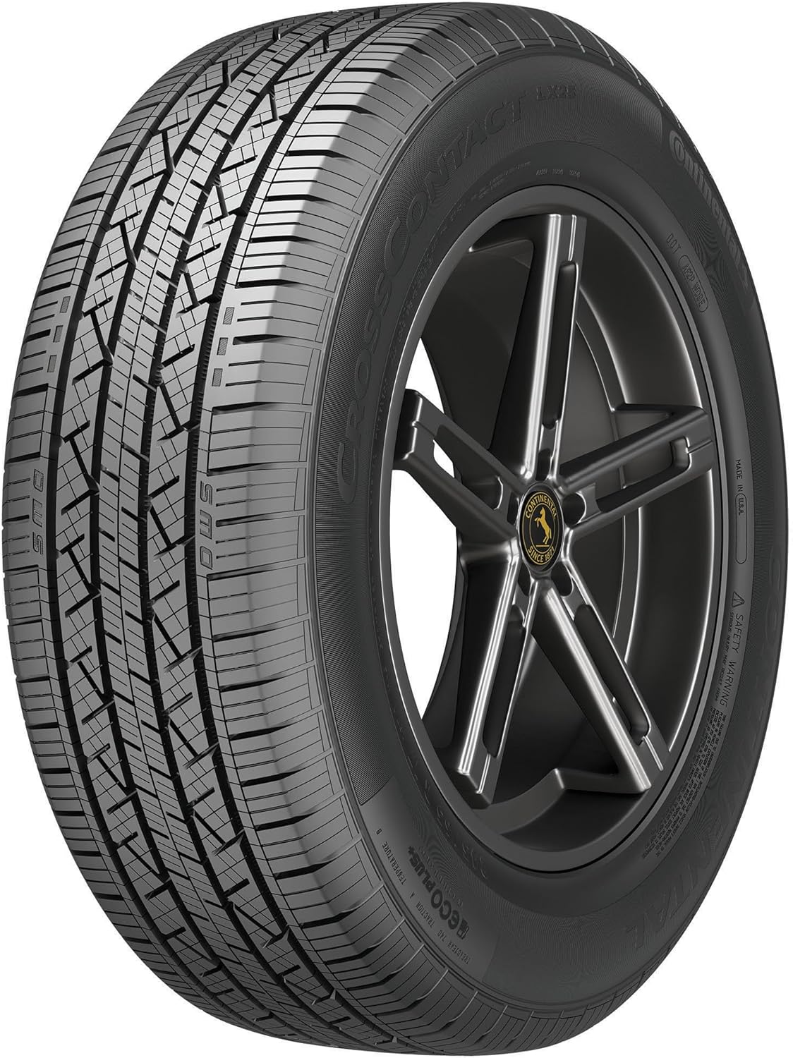 CONTINENTAL CROSS CONTACT LX25 All- Season Radial Tire-235/55R19 101H