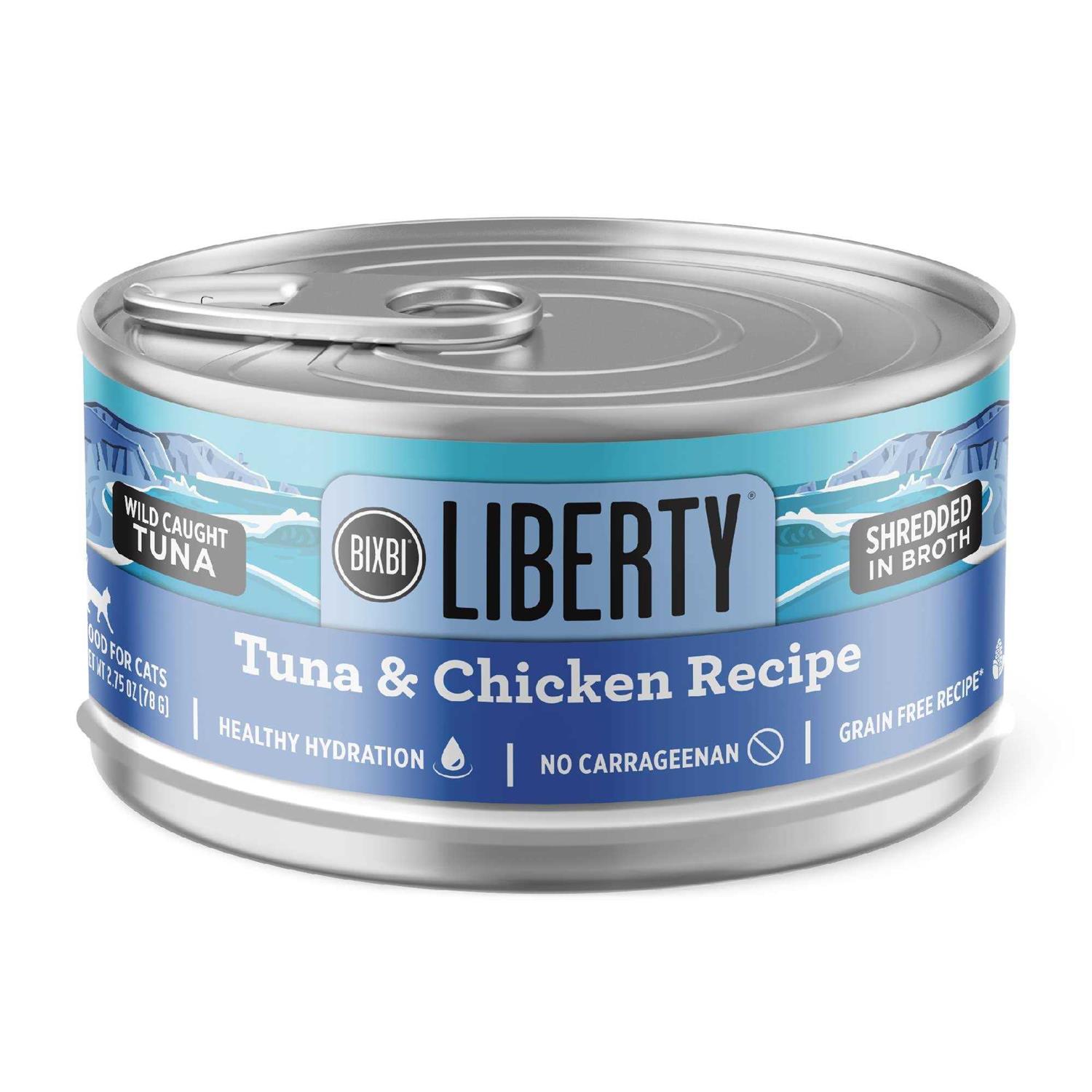 Bixbi Liberty Tuna Recipe Cat Food - Pet Supplies online store