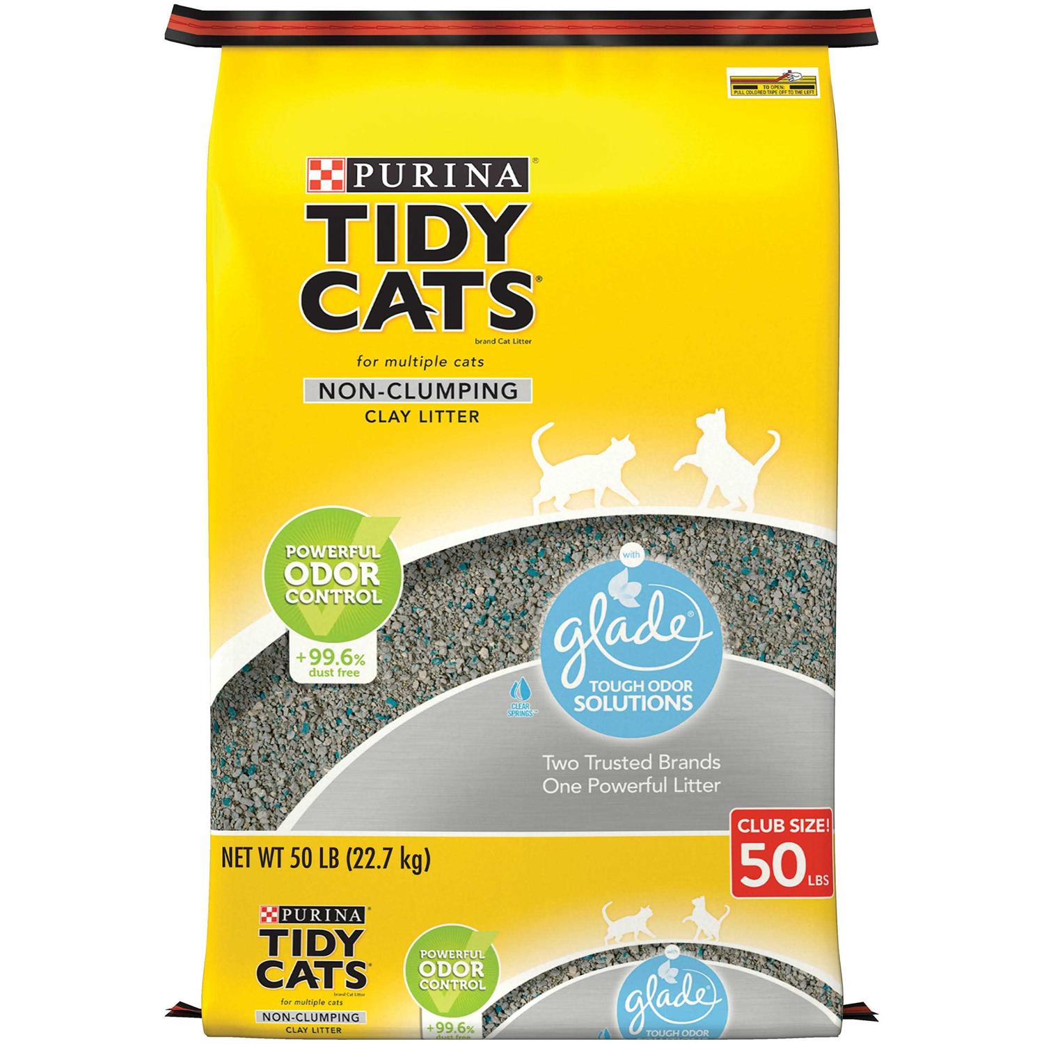 Purina Tidy Cats Non-Clumping Cat Litter With Glade - Pet Supplies online store
