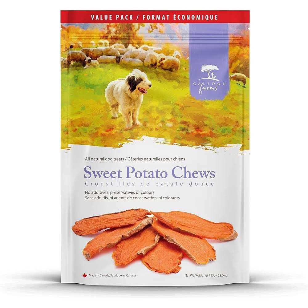 Caledon Farms Dog Treats Sweet Potato Chews - Pet Supplies online store