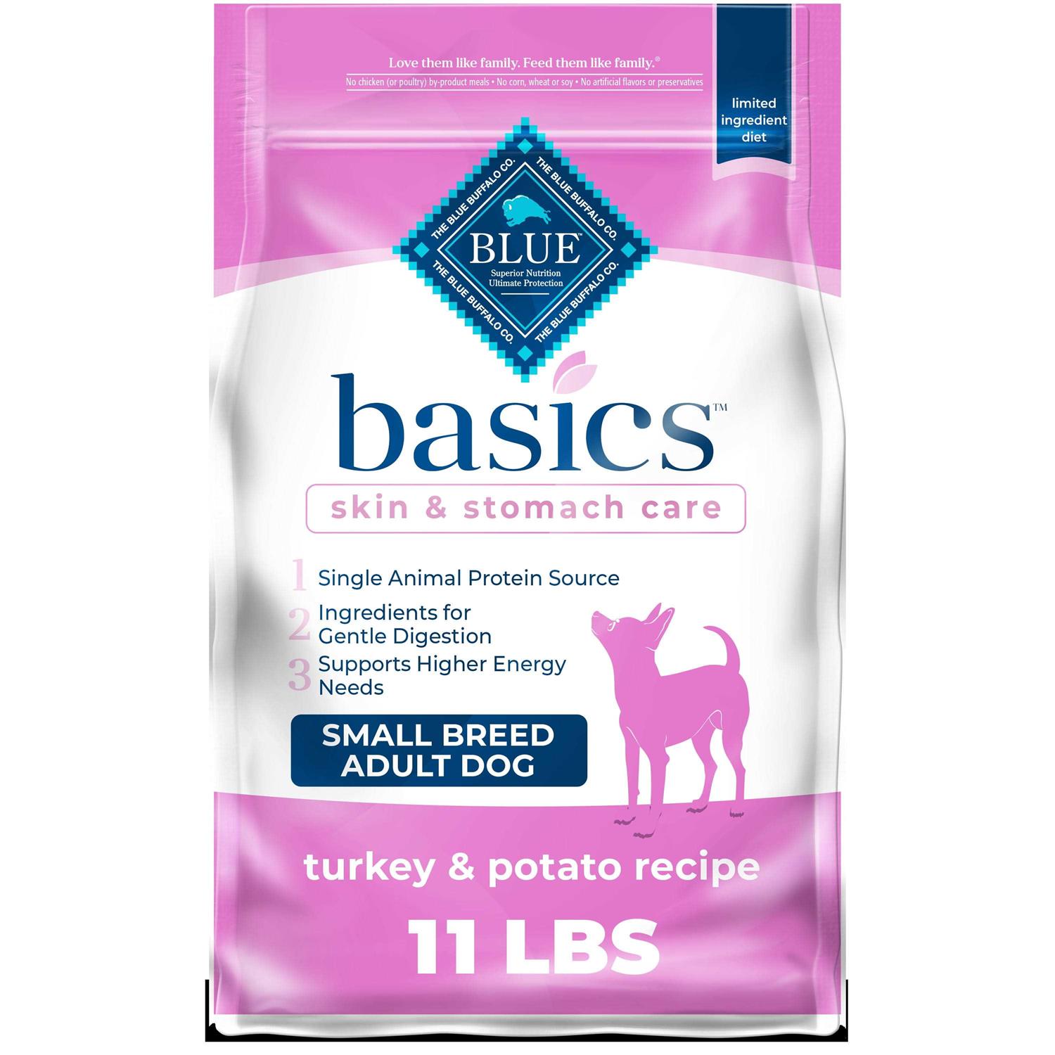 Blue Buffalo Basics Turkey & Potato Small Breed Dry Dog Food - Pet Supplies online store