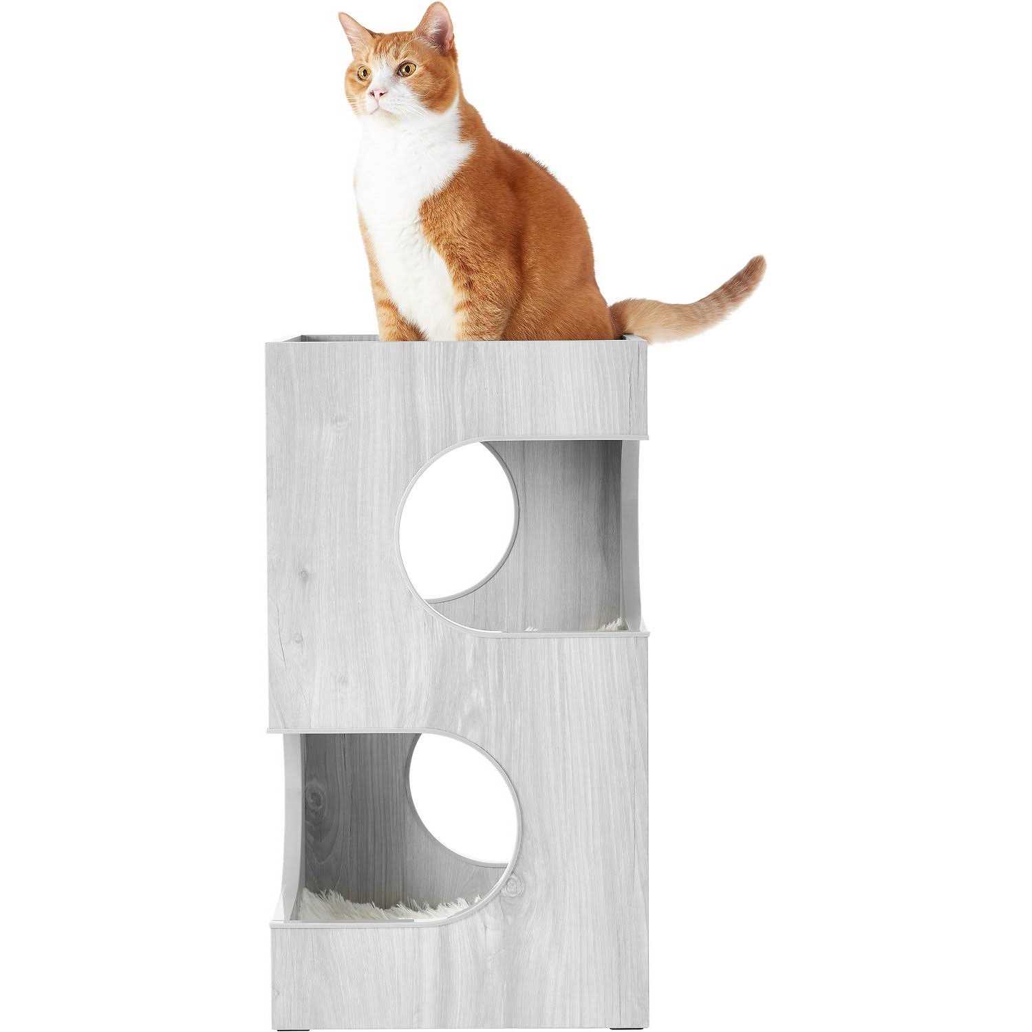 Frisco 28-in Modern Cat Tree Condo - Pet Supplies online store