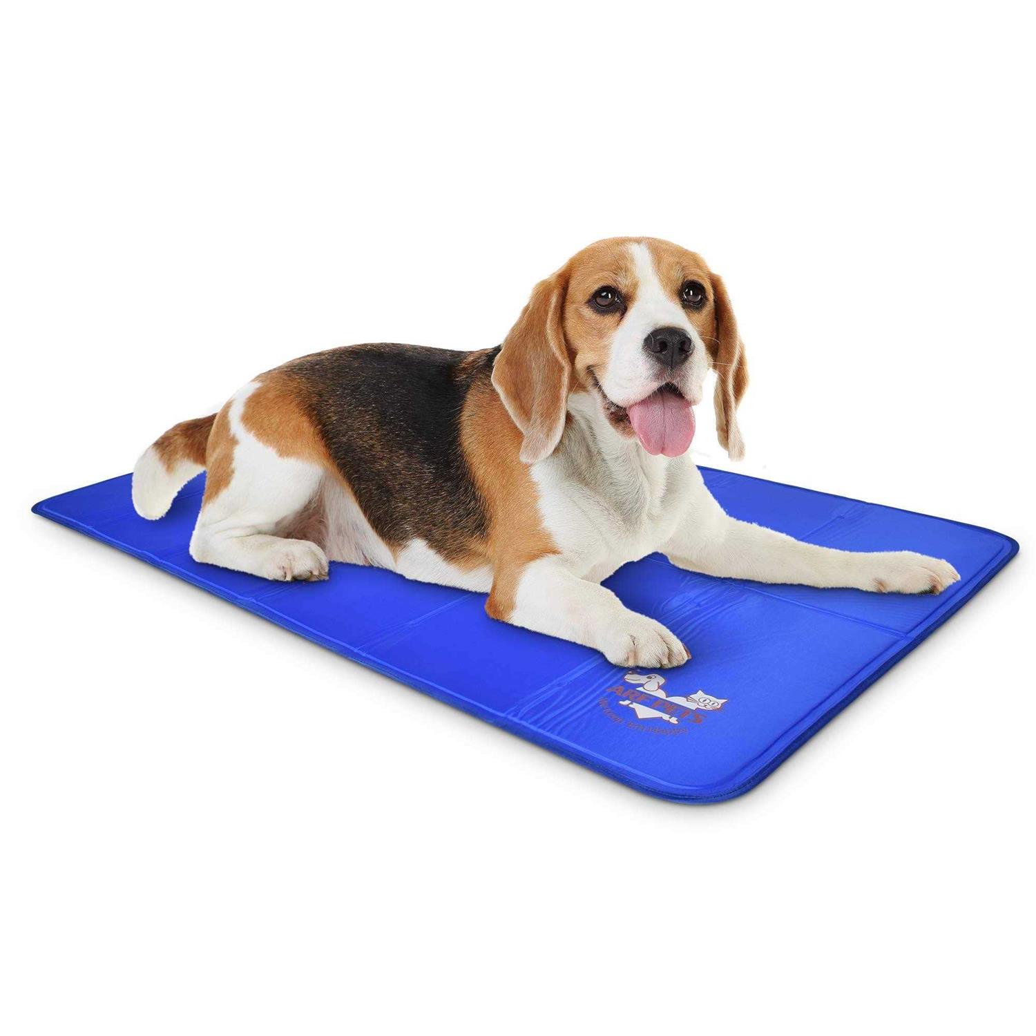 Arf Pets Pet Dog Self Cooling Mat Pad for Kennels Crates and Beds - Pet Supplies online store