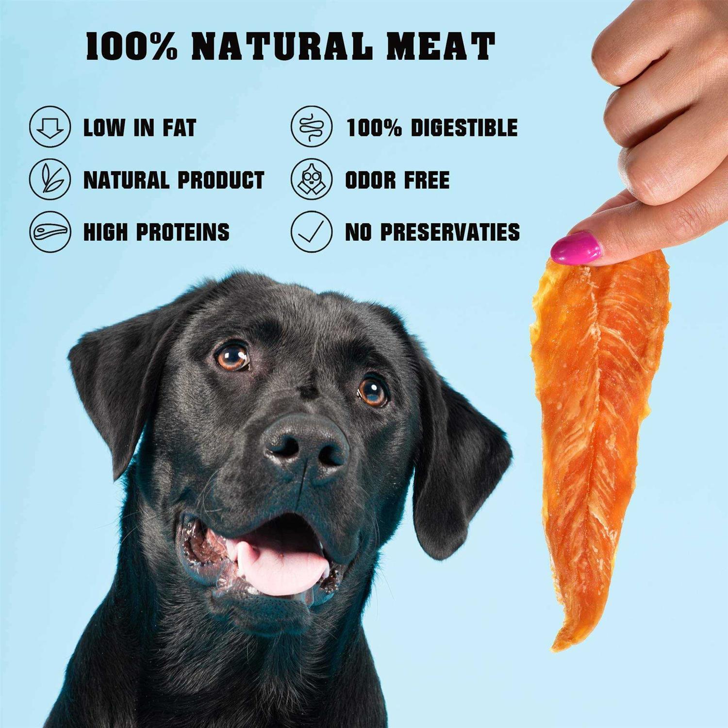 Beloved Pets Chicken Jerky Dog Treats 1.5 Lb Human Grade Pet Snacks & Grain Free Organic Meat - Pet Supplies online store