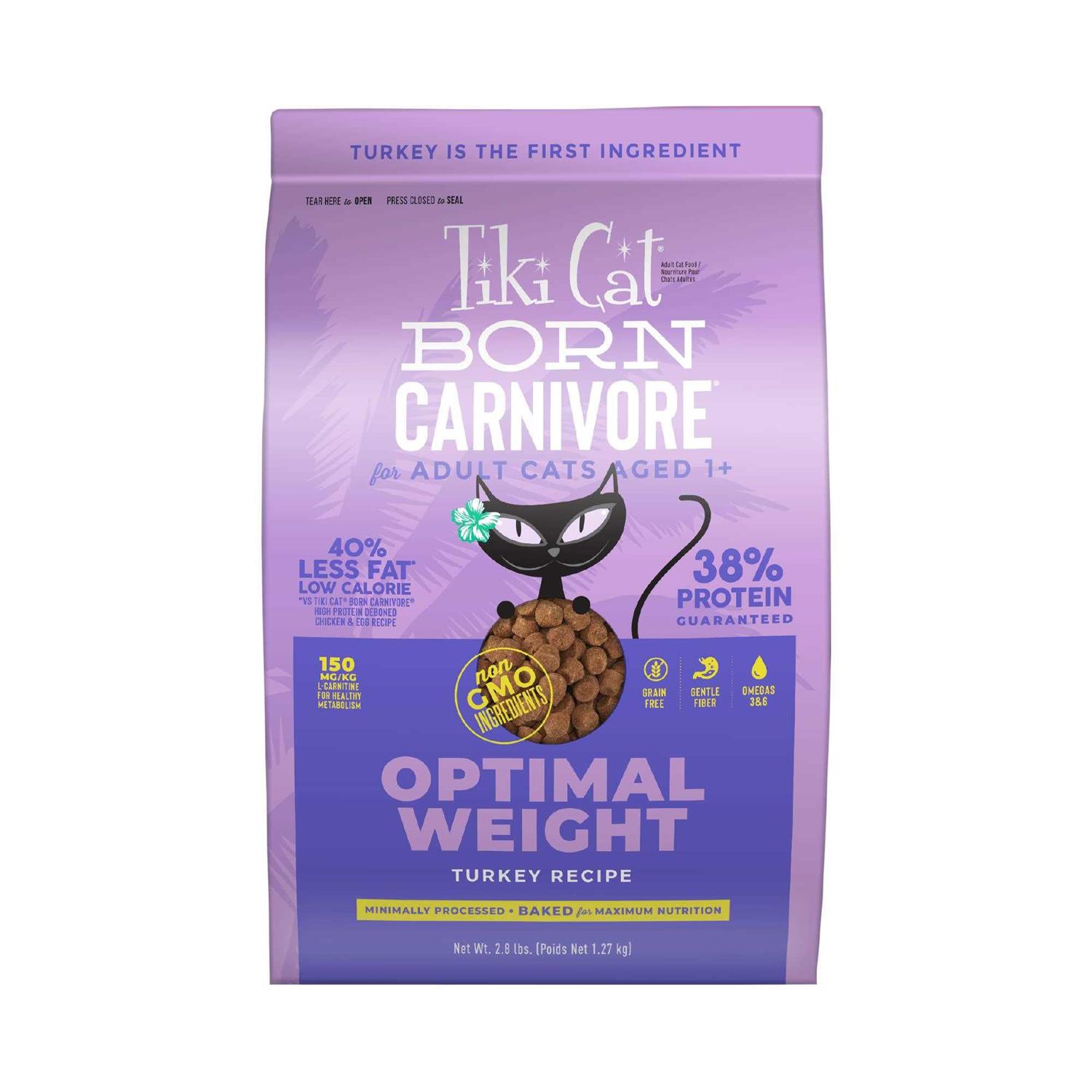 Tiki Cat Born Carnivore Turkey Light Dry Food - Pet Supplies online store