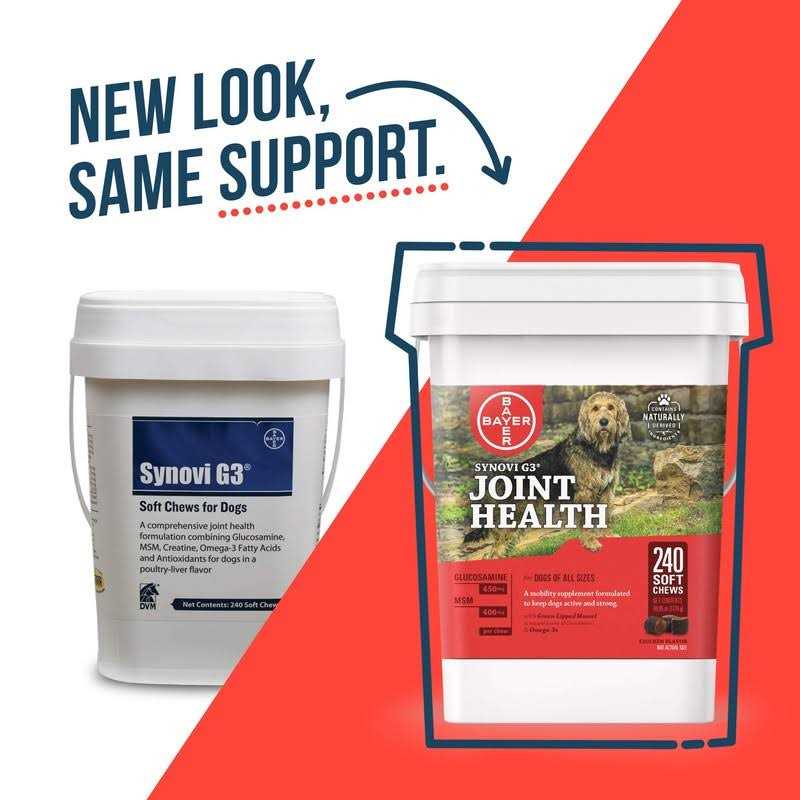 Synovi G3 Soft Chews Joint Supplement for Dogs - Pet Supplies online store