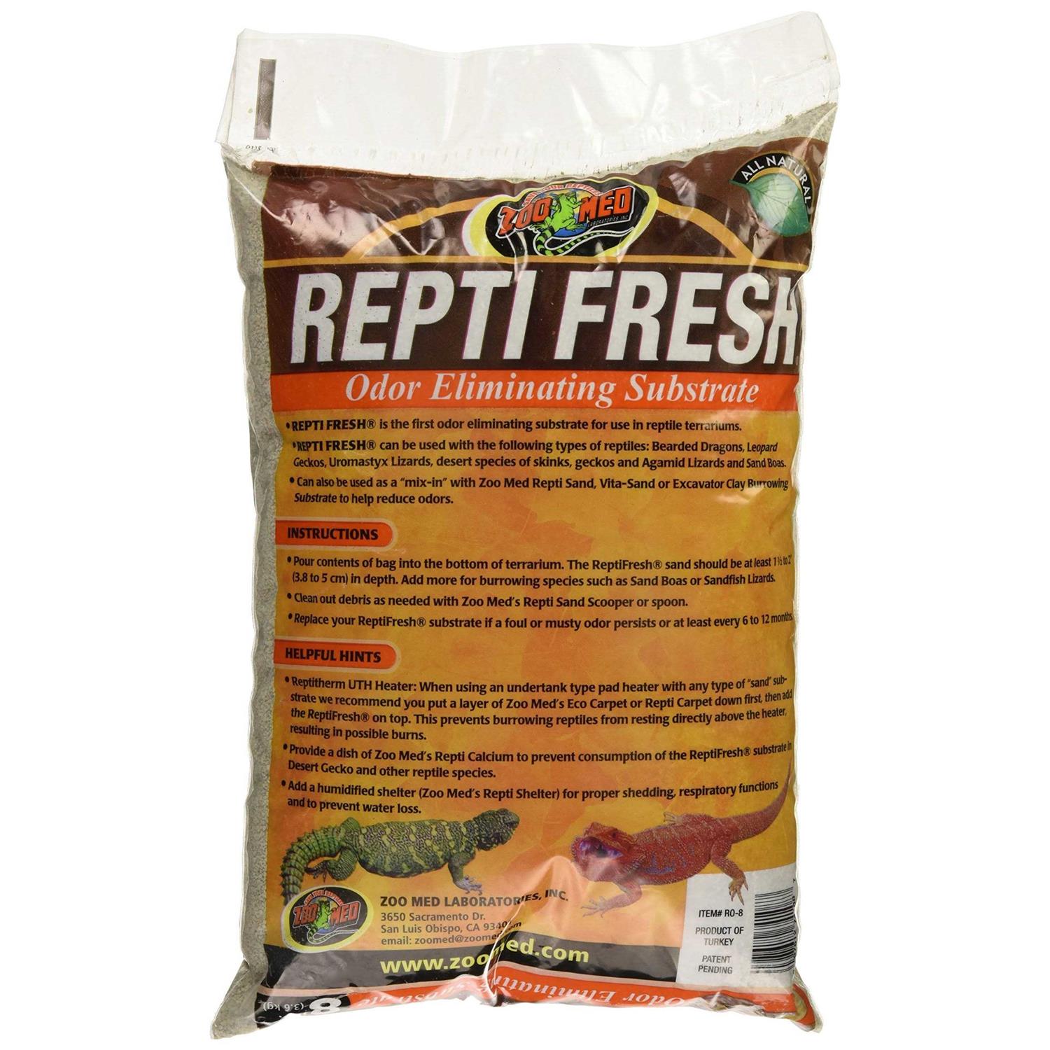 Zoo Med ReptiFresh Odor Eliminating Substrate - Pet Supplies online store