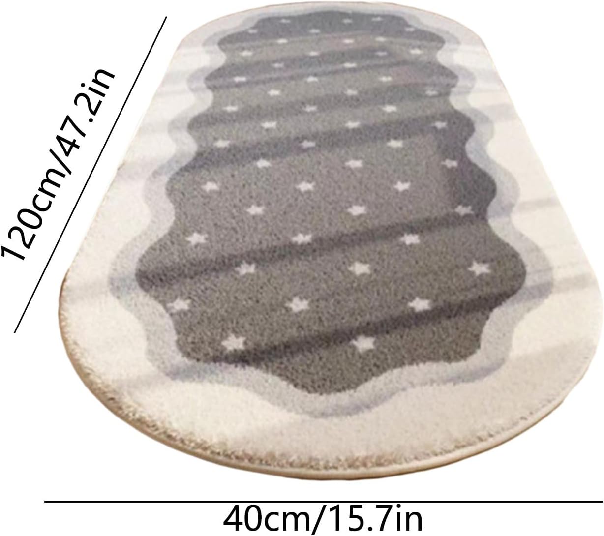 Soft Shag Runner Rug for Bedroom, Indoor Modern Rugs for Living Room Bedroom Home Decor, Living Room Runner Rug Non Slip Modern Home Decor 15.7' X 47.2' Prime of Day Deals 2024