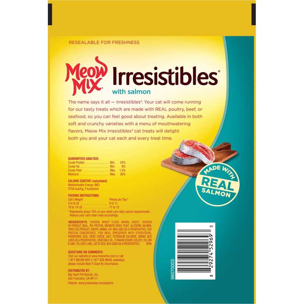 Meow Mix Irresistibles Cat Treats Soft - Pet Supplies online store