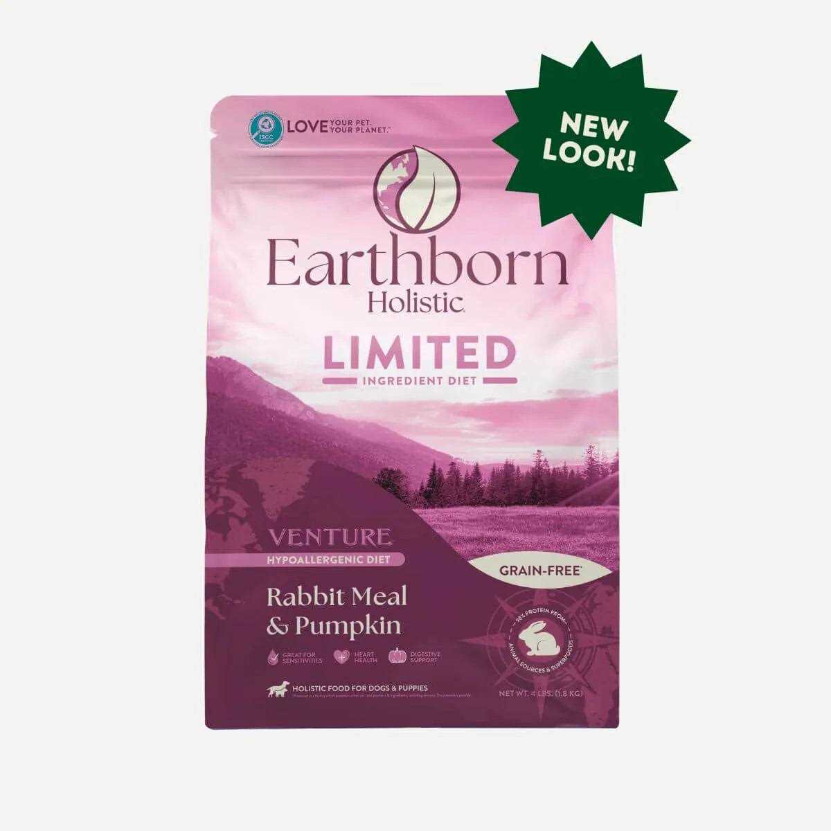 Earthborn Holistic Venture Grain Free Rabbit Meal Pumpkin Dry Dog Food - Pet Supplies online store