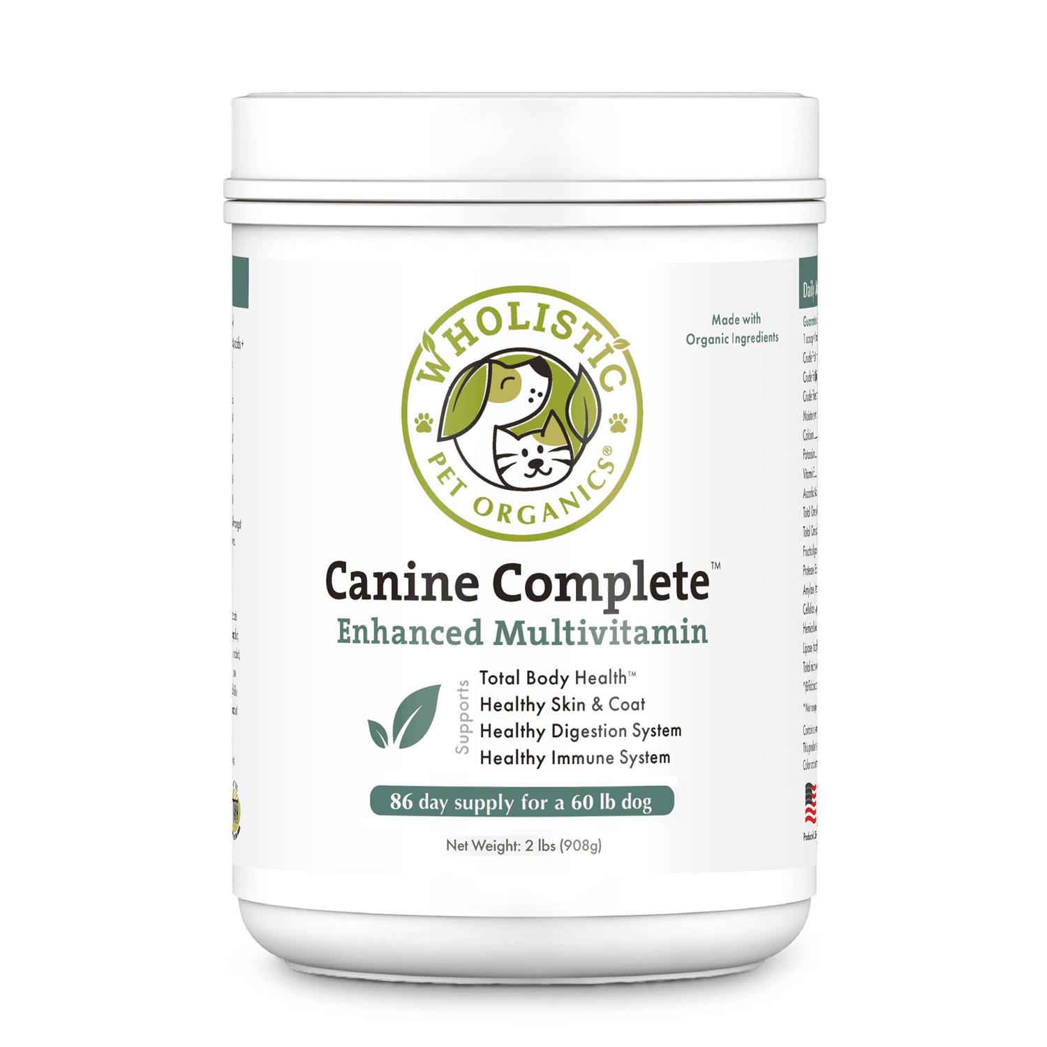Wholistic Pet Organics Canine Complete - Pet Supplies online store