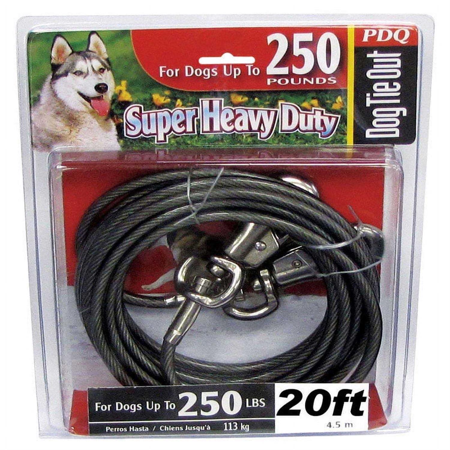 Boss Pet Super Beast Dog Cable Tie Out 20 ft - Pet Supplies online store