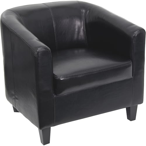 Flash Furniture Katie Black LeatherSoft Lounge Chair