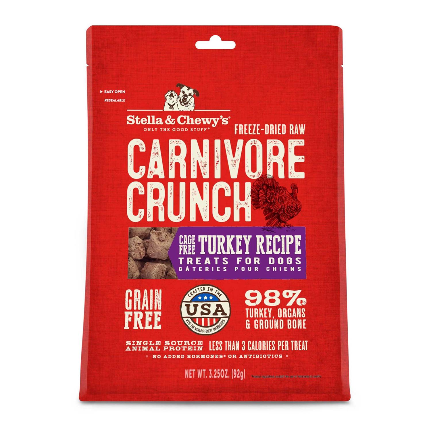 Stella & Chewy's Carnivore Crunch Dog Treats - Pet Supplies online store