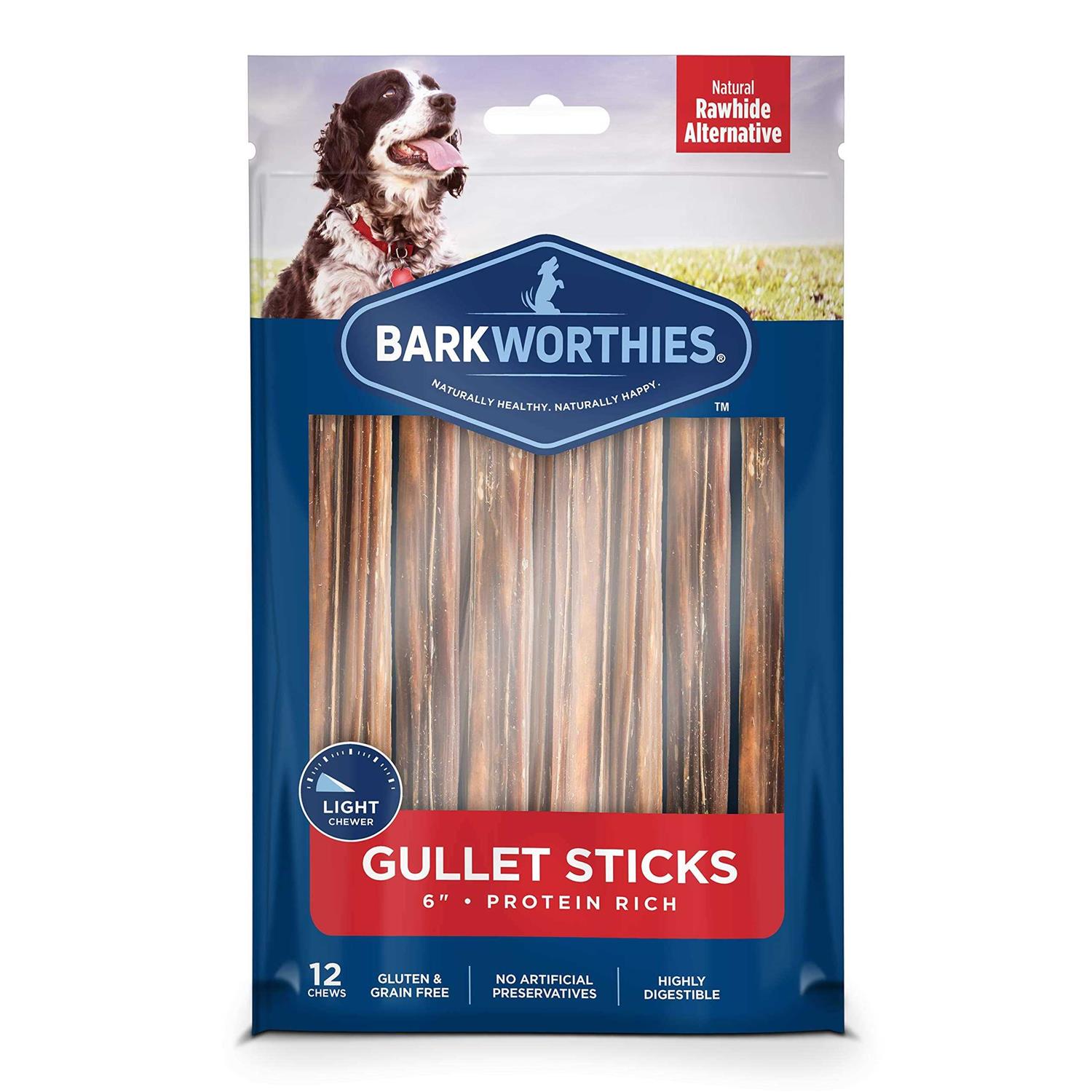 Barkworthies Beef Gullet Sticks - Pet Supplies online store