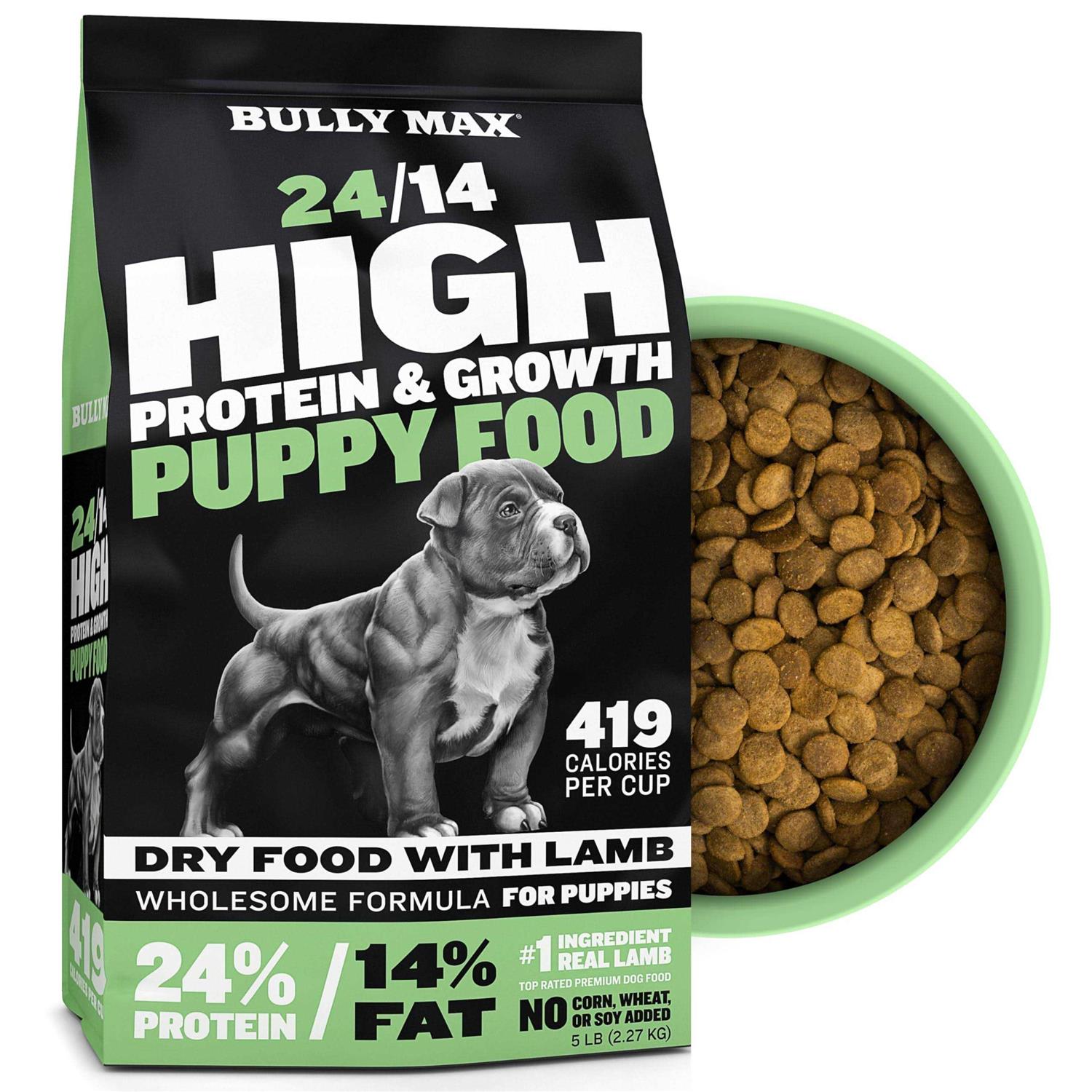Bully Max 24/14 High Protein & Growth Puppy Food - Pet Supplies online store