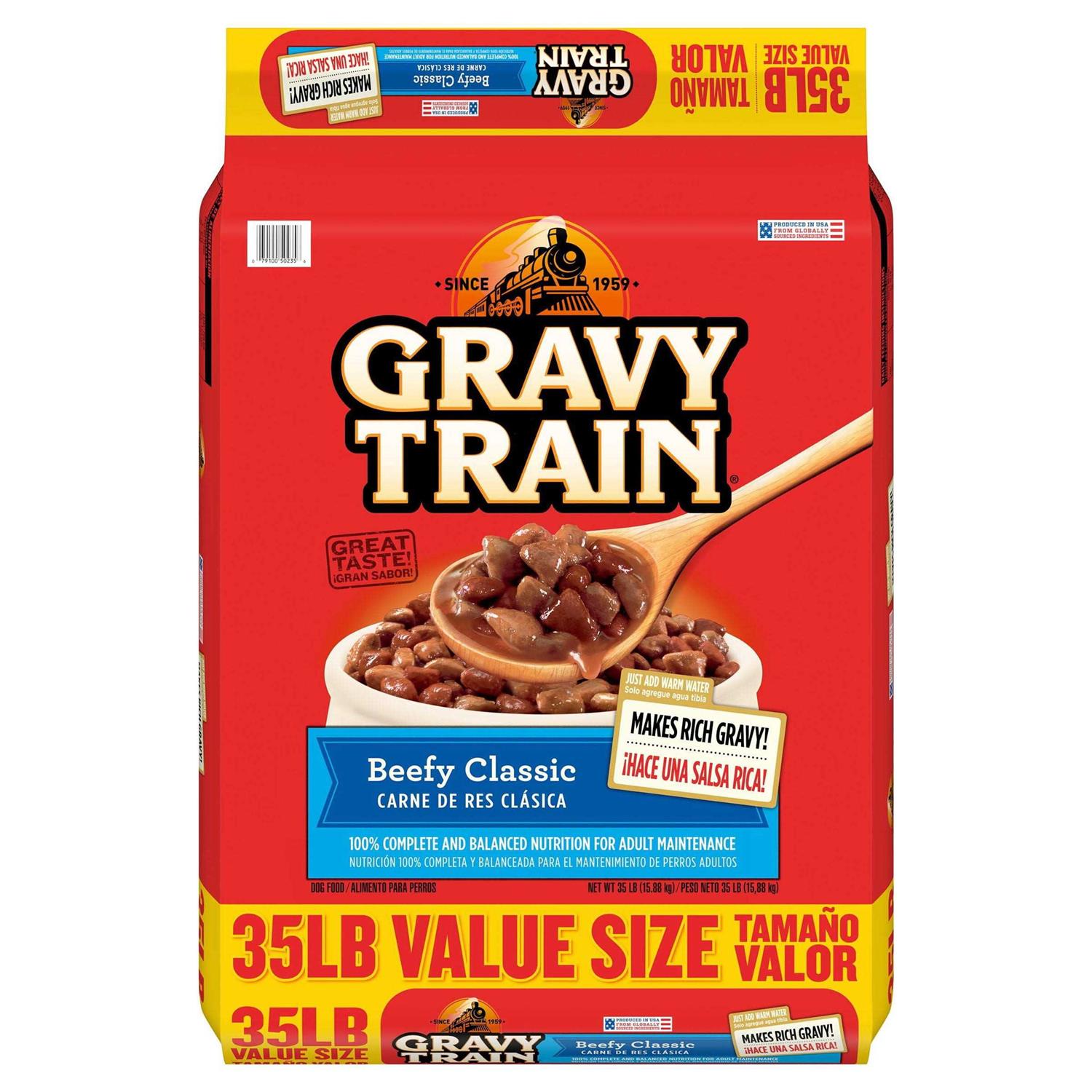 Gravy Train Beefy Classic Dry Dog Food - Pet Supplies online store