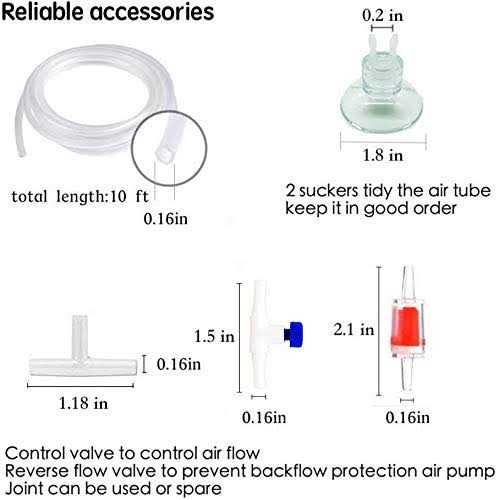 Anxunjim Aquarium Groot Air Bubbler Decorations Fish Tank Air Stone Set - Pet Supplies online store