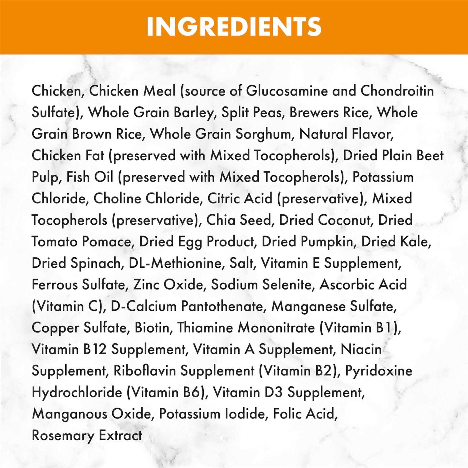 Nutro Natural Choice Chicken & Brown Rice Senior Dry Dog Food - Pet Supplies online store