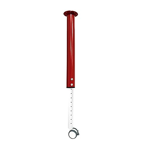 Furniture Support Leg Telescopic Table Feet Metal Furniture Leg with Caster Wheels,Iron Replacement Foot