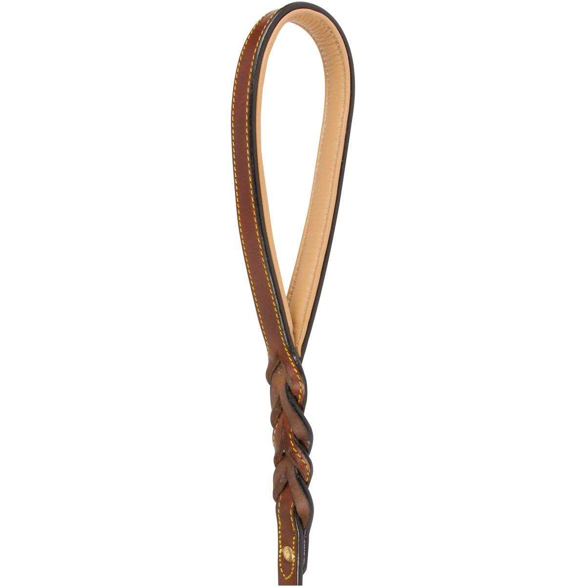 Soft Touch Collars Leather Braided Dog Leash - Pet Supplies online store