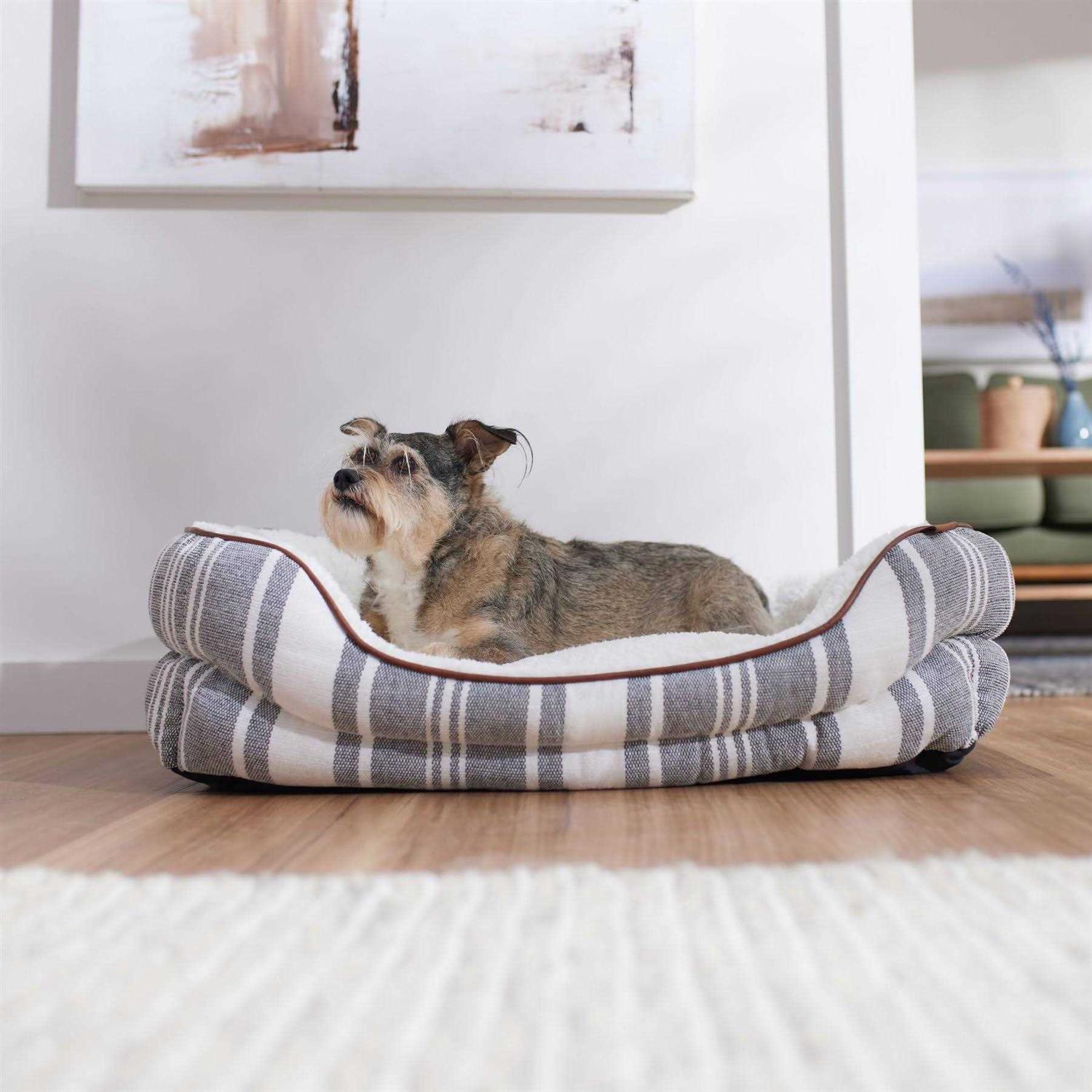 Frisco Farmhouse Double Bolster Dog & Cat Cuddler - Pet Supplies online store