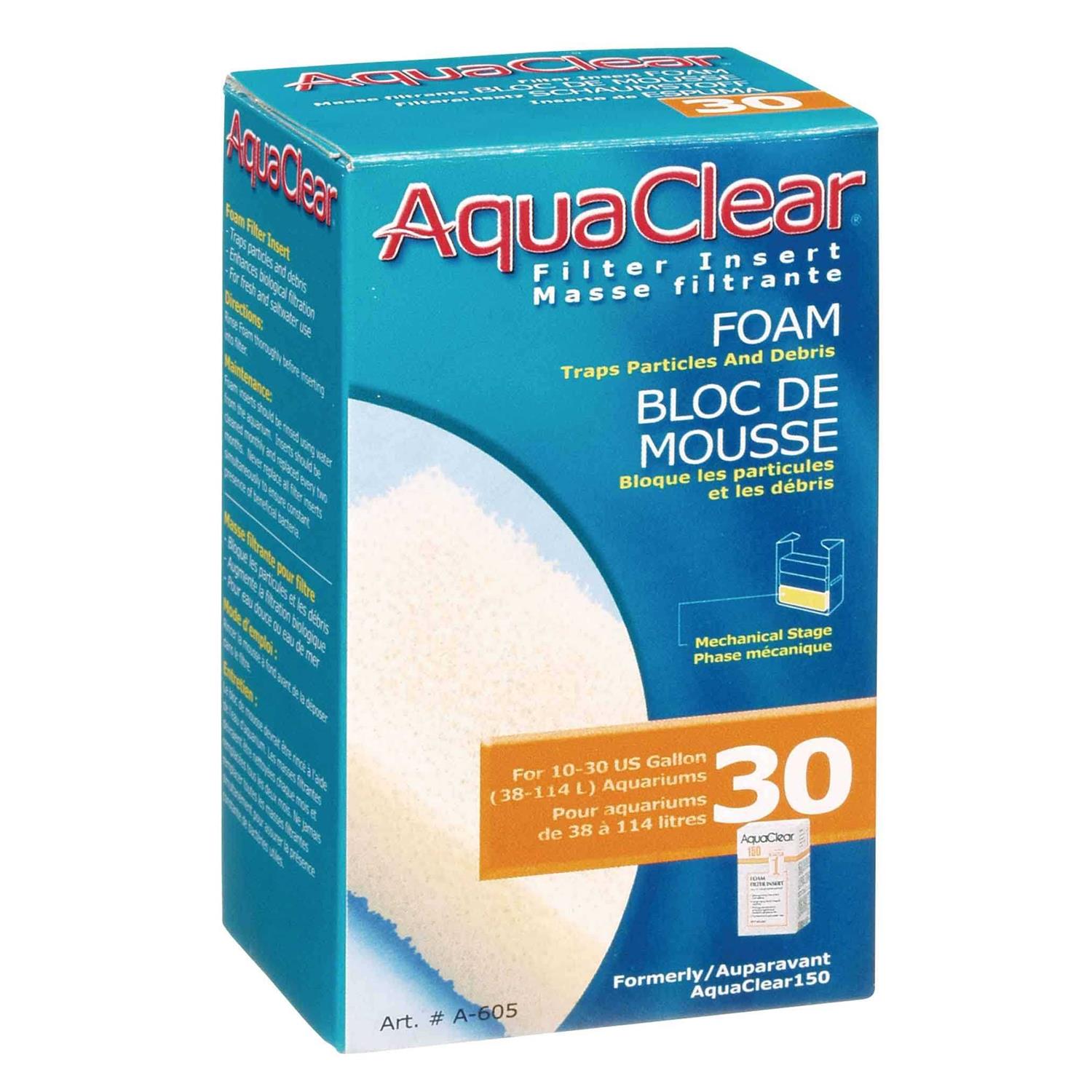 Aquaclear 30 Foam Filter Insert - Pet Supplies online store