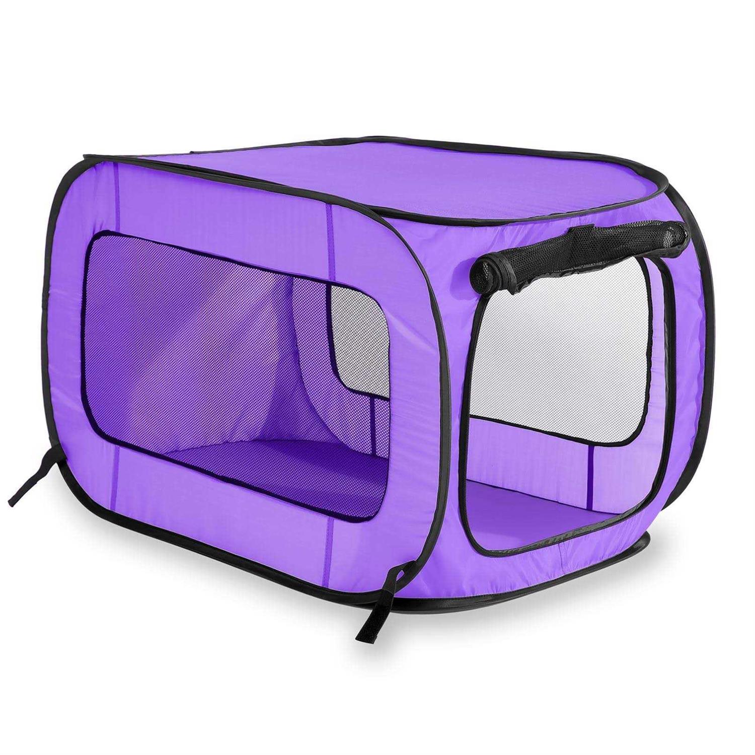 Beatrice Home Fashions Portable Collapsible Pop Up Travel Pet Kennel - Pet Supplies online store