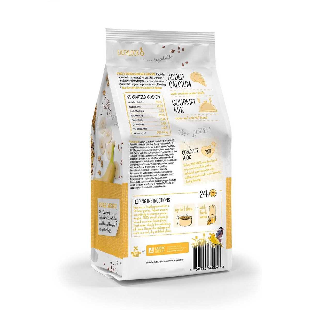 White Mill Pure Canary & Finch Food - Pet Supplies online store