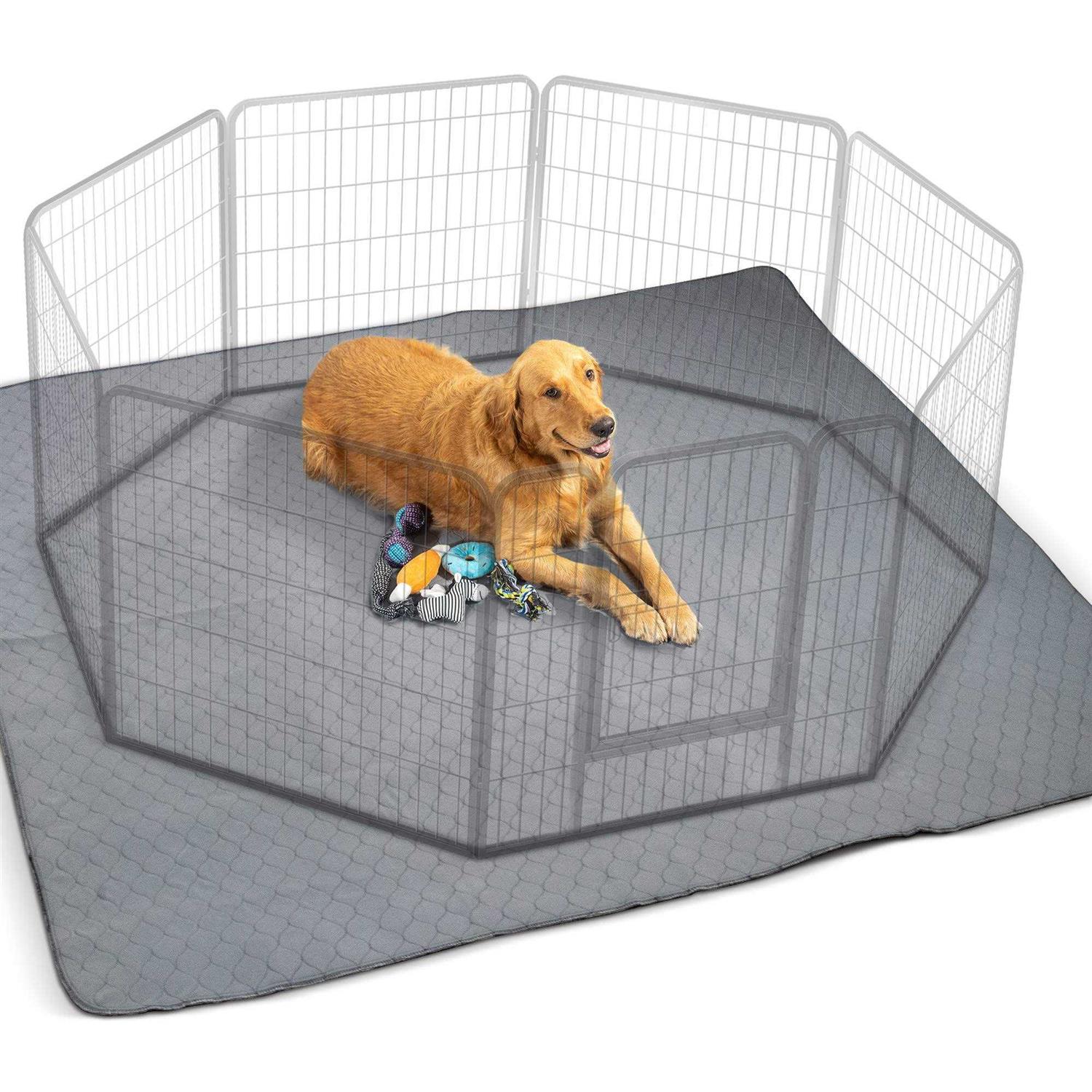 ZICOTO The Ultimate Easy to Clean XXL Puppy Whelping Pad 72x72 Our Washable Super Absorption Pee Pad is Perfect for Your Whelping Box Or - Pet Supplies online store