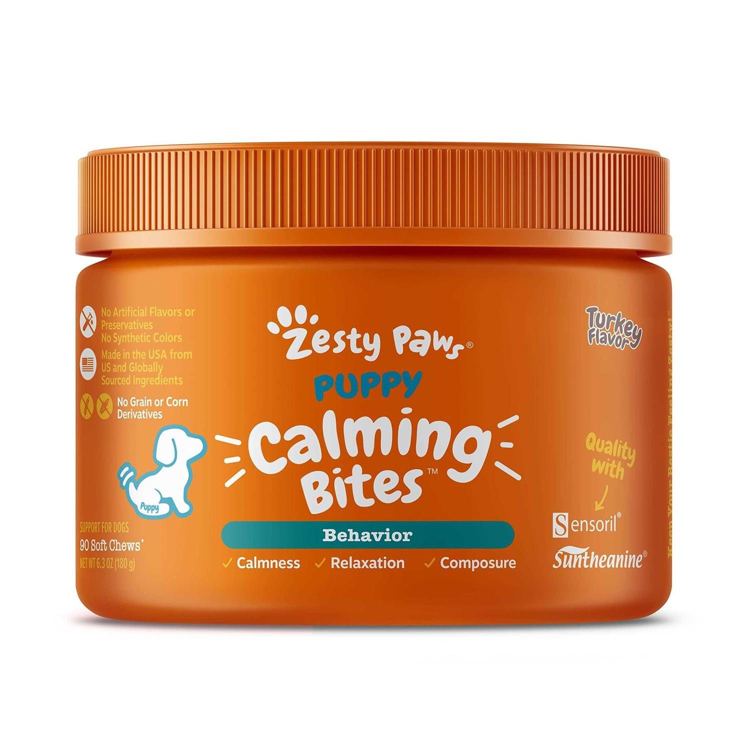 Zesty Paws Calming Bites for Puppy - Pet Supplies online store