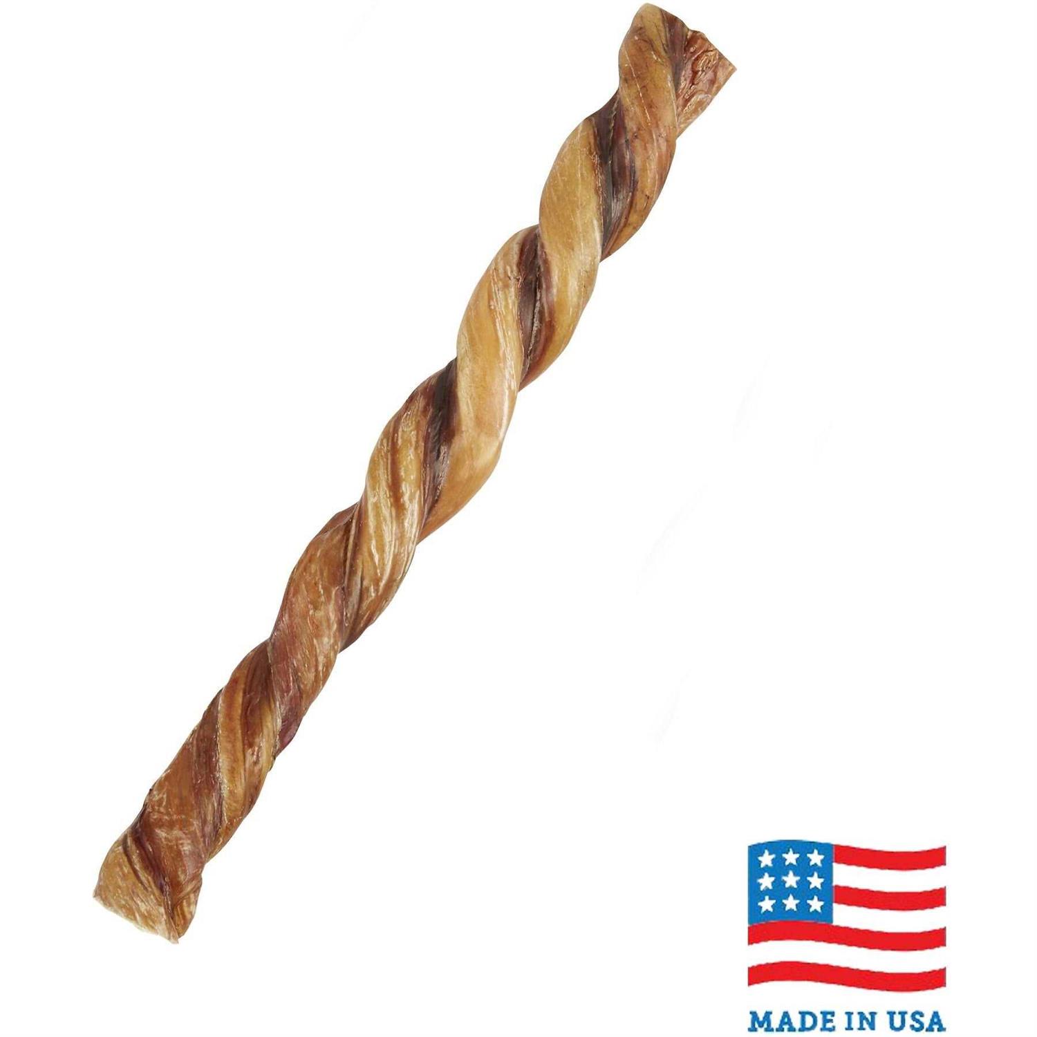 Bones & Chews Made in USA Braided Bully Stick Dog Treat - Pet Supplies online store